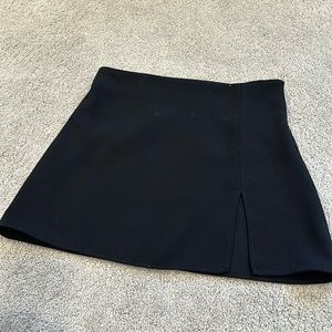Zara mini skirt with slit